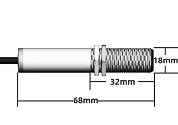廣州華洪IS-DT500A（0~500℃）低溫短小型固定安裝非接觸式在線式工業紅外測溫儀(圖6)