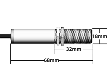 广州华洪IS-DT500A（0~500℃）低温短小型固定安装非接触式在线式工业红外测温仪(图6)