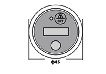 广州华洪IS-CF300AD（50-300℃）同轴单激光聚焦瞄准固定安装自带显示在线式感应红外测温仪(图5)